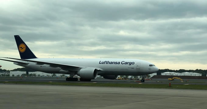 Flete aereo internacional